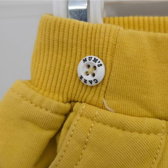 Mums Care Yellow Shorts - Picture 3 of 4